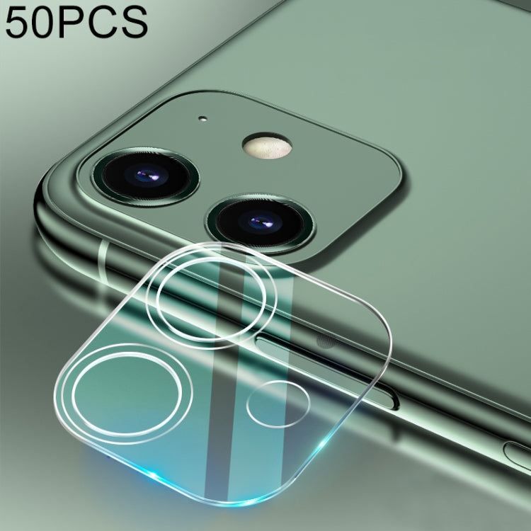Per iPhone 11 50 pezzi HD Pellicola protettiva per obiettivo fotocamera posteriore in vetro temperato, For iPhone 11(50 PCS) Per iPhone 11 50 pezzi HD Pellicola protettiva per obiettivo fotocamera posteriore in vetro temperato, For iPhone 11(50 PCS)
